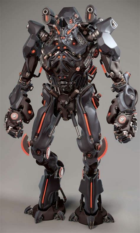 Pin By Kai Pham On Sci Fi Characters Robot Concept Art Robots