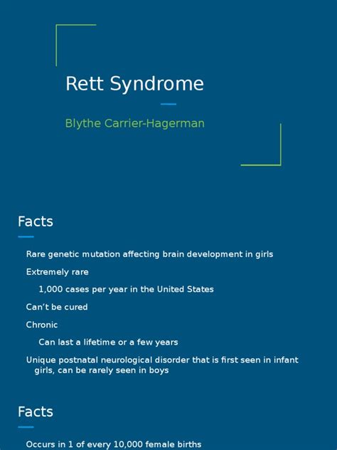 Rett Syndrome Pdf