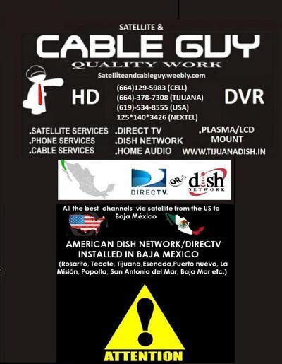 American Dish Networkdirectv Install And Repair Baja California