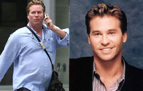 Then And Now Val Kilmer People Change Crazy People Celebrities Then