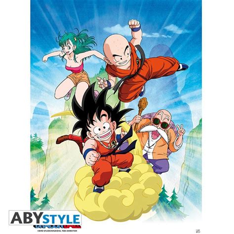 At the conclusion of dragon ball z, goku had departed to train with kid buu's good reincarnation uub at the lookout. Affiche Dragon Ball Goku et ses amis