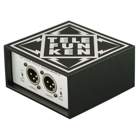 Telefunken Elektroakustik Tdp 2 Passive Stereo Direct Box