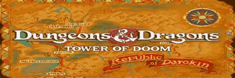 Dungeons And Dragons Tower Of Doom Retro Review Arcade