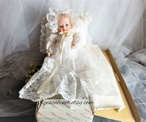 Danbury Mint Baby Doll Emily In Christening Dress Etsy