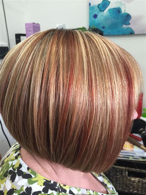 Tri Colour Foils Using Hi Lift Blonde Copper Tones And Reds Great