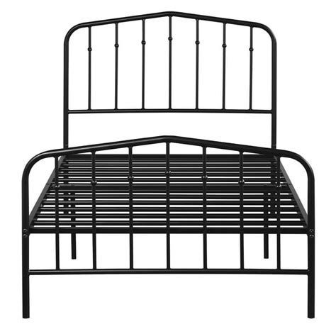 Costway Twinqueenfullking Size Metal Bed Frame Steel Slat Platform W