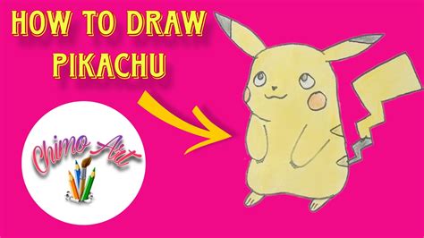 How To Draw Pikachu Pokemon Easy Step By Step Tutorial Youtube