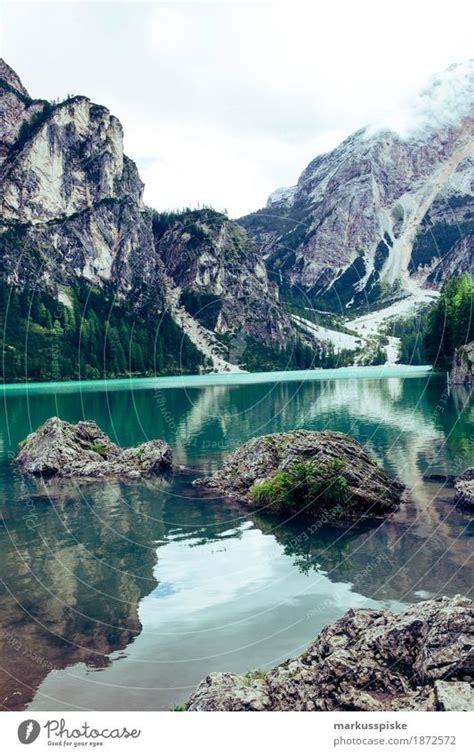 Braies Wild Lake Healthy A Royalty Free Stock Photo From Photocase