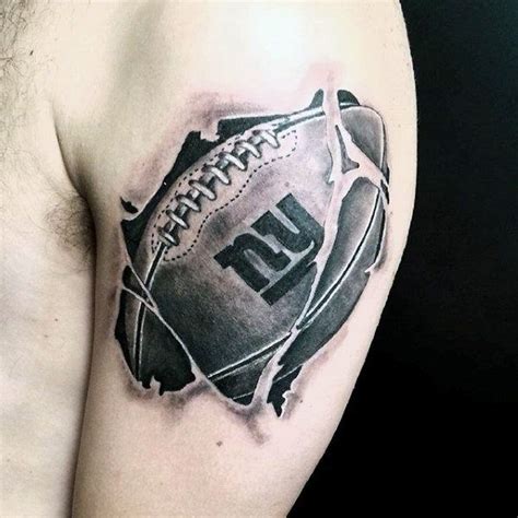 Football Tattoo Designs For Men