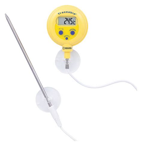 Traceable Item Digital Pocket Thermometer Temp Range F 40 To 572°f