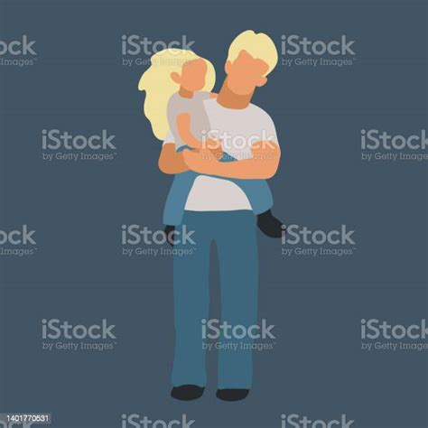father and daughter clip art illustration stock illustration download image now adult art