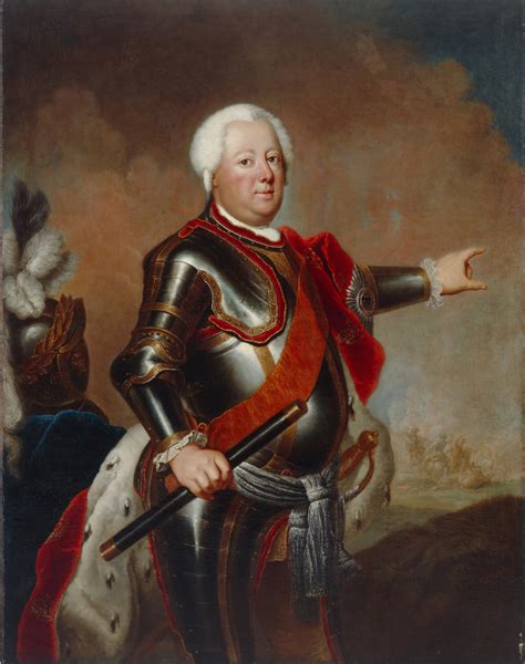 Portrait Of Frederick William I King In Prussia C1733 Destino Berlim