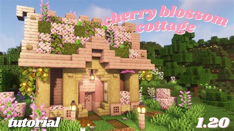 Easy Cute Minecraft Cherry Blossom House Youtube