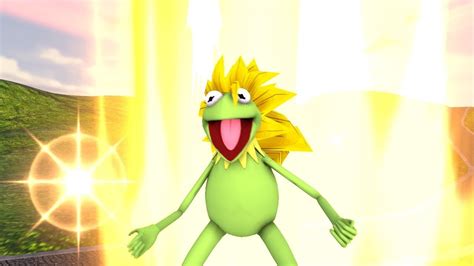 Kermit Goes Super Froggy 3 Super Saiyan 3 Parody Youtube