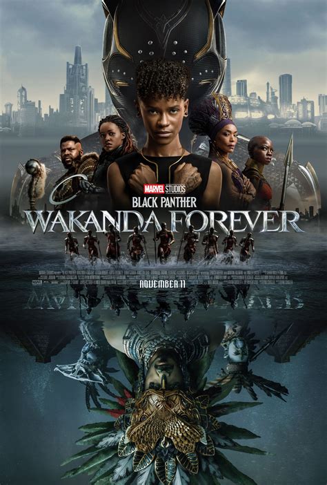 Nieuwe ‘black Panther Wakanda Forever Poster Toont De Helden Klaar