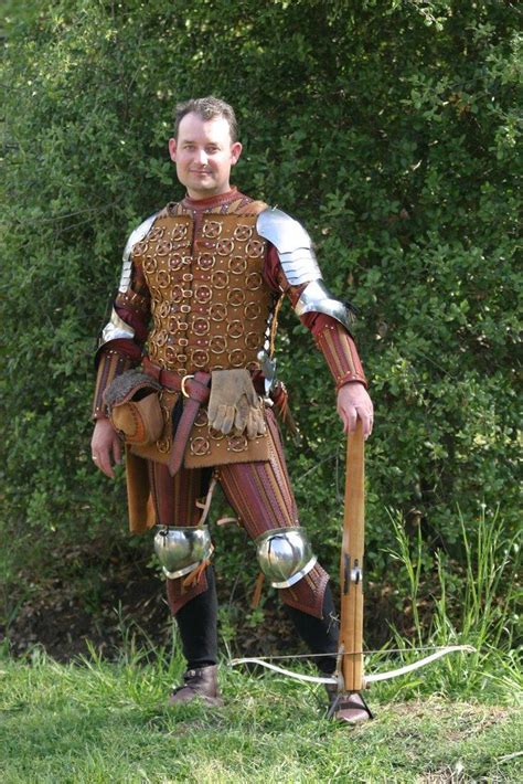 15th Century Crossbow Man Armor Clothing Historical Armor Medieval