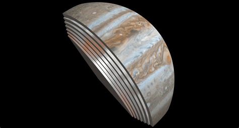 Jupiters Cloud Bands Extend For Hundreds Of Kilometers Into The Atmosphere