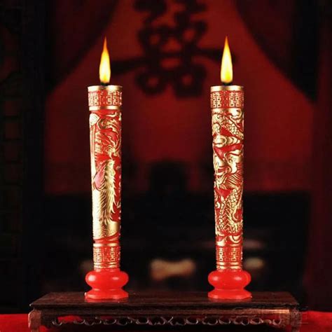 Classic Chineses Traditional Candles Wedding Marriage Ceremonies