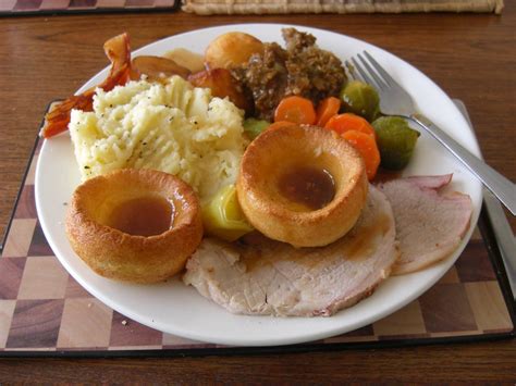 Serve this meal over mashed potatoes with juices from the slow cooker for the ultimate comfort food! Sunday lunch | Roast pork, yorkshire puddings, mashed ...