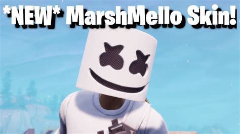 New Marshmello Skin Fortnite Battle Royale Mobile Youtube