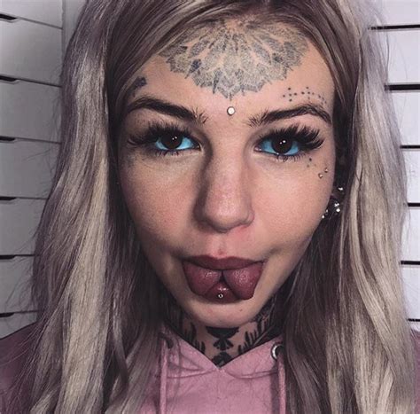 Woman Gets More Tattoos After Spending £8000 On Body Modifications
