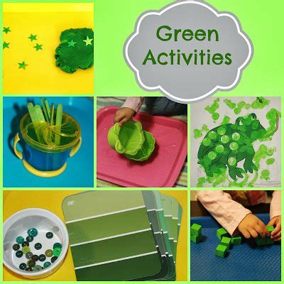 Color wheel activities for kids. 35 best images about Toddler : Color Green on Pinterest
