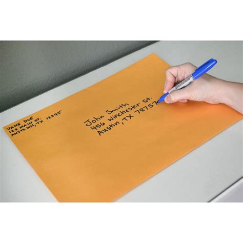 How To Address Large Envelopes Synonym
