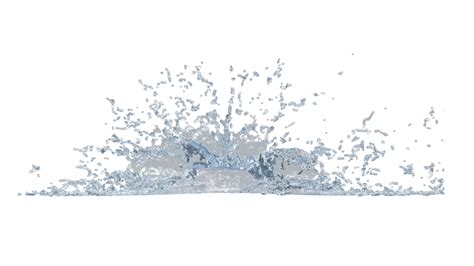 Transparent Water Splash