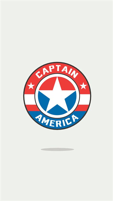 750x1334 Captain America Minimal Logo 4k Iphone 6 Iphone 6s Iphone 7