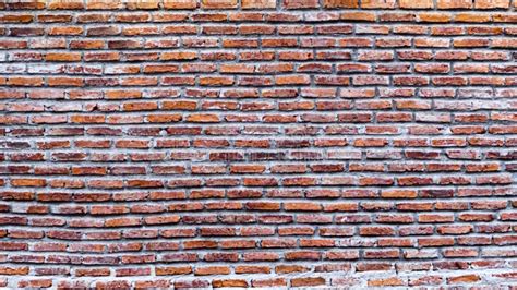 Red Brick Wall Background Red Brown Vintage Brick Wall With Shabby