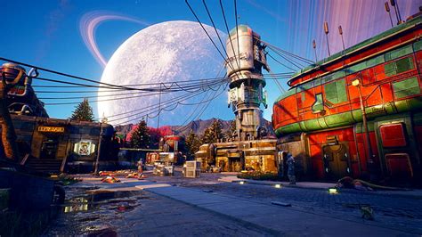 Hd Wallpaper Video Game The Outer Worlds Wallpaper Flare
