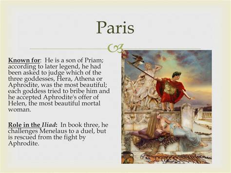 Ppt The Iliad Characters Powerpoint Presentation Free Download Id