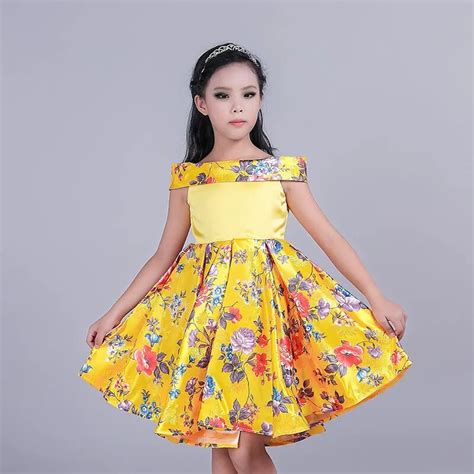 Strapless Party Dress For Girl Children Clothing Kids Dresses Fashion