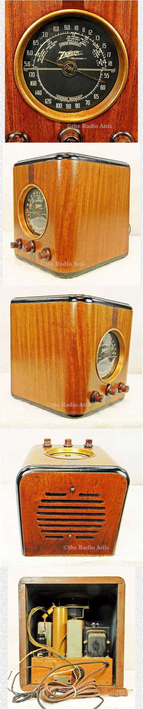 Zenith 5 S 220 Cube 1938 Sold Item Number 0961478