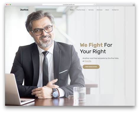 17 Best Free Lawyer Website Templates For Legal Sites 2020 Colorlib
