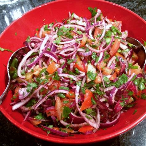 Piyaz Salad With Red Onions Tomatoes Parsley And Sumac Ozlems