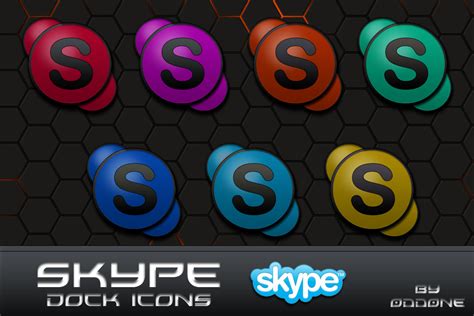 skype icons by 0dd0ne on deviantart