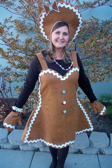 Gingerbread Girl Costume Christmas Costumes Christmas Dress Up