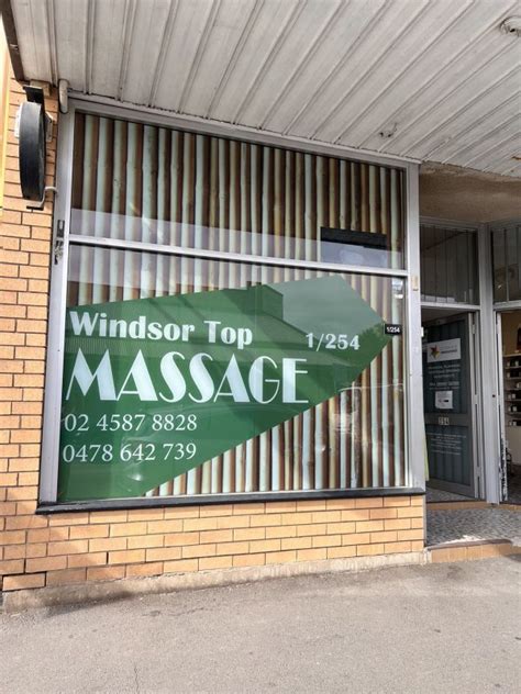 Windsor Massage New Opening Massage Premise In Windsor