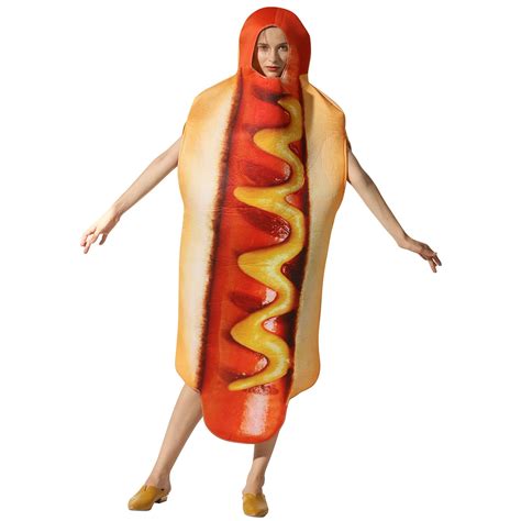 2019 New Halloween Strange Costume Food Hot Dog Stage Costume Tidy