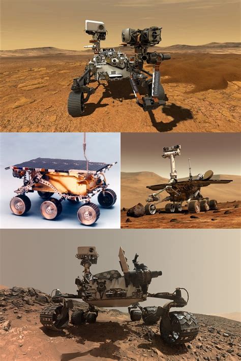 All Rovers On Mars Cool Tech Under