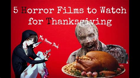 5 Horror Movies You Should Watch During Thanksgiving The Horror Dude Youtube