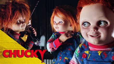 A Trio Of Chuckys Cult Of Chucky Youtube