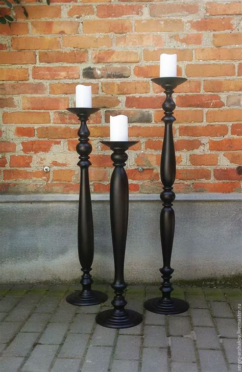 Outdoor Candle Holders Are Made Of Oak Stands For Flowers заказать