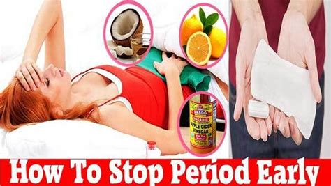 Girls And Ladies Tips To Stop Your Periods Early Healthy Life With Pleasure
