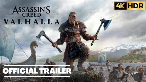 Assassins Creed Valhalla Official Trailer 1 4K YouTube