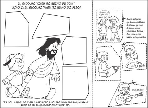 Atividades Bíblicas Infantil Atividades Bíblicas Para Crianças