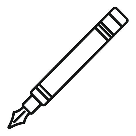Pen Vector Outline