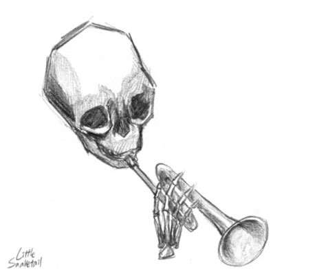 Skeleton Trumpet Tumblr