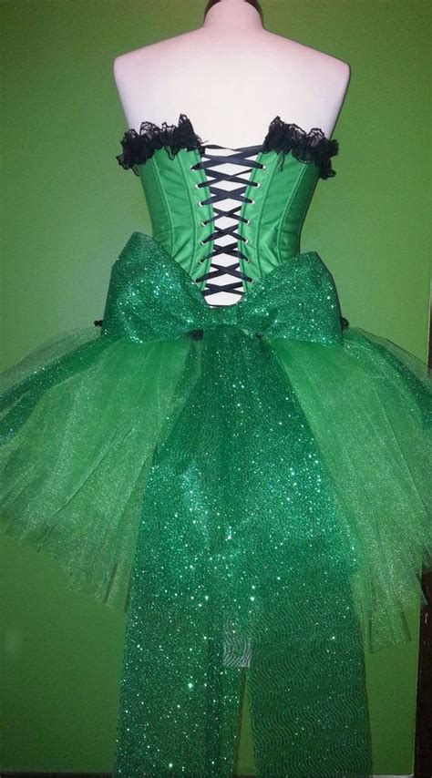 Poison Ivy Corset Tutu Dress Costume Cosplay Corset Tulle Tutu Skirt